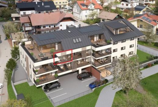 BV Poidl Zell am Moos / Am Irrsee 2-pokojový byt s balkónem