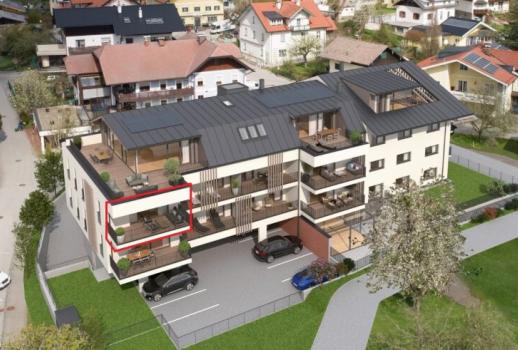 BV Poidl Zell am Moos / Am Irrsee 3-pokojowe mieszkanie z balkonem