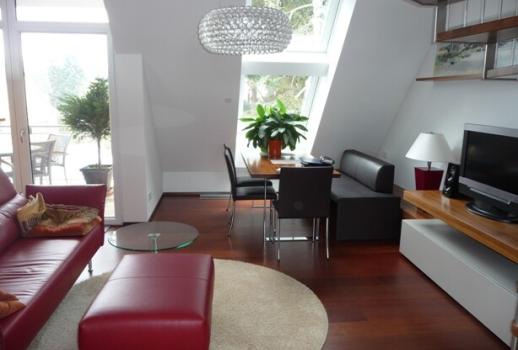 Apartament typu penthouse w Linz/Urfahr