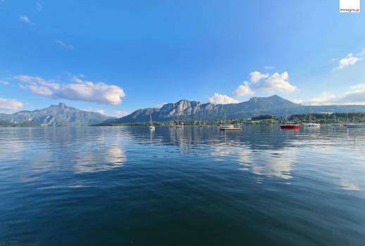 WORTH SEEING!!! Swimming spot at Mondsee and second home