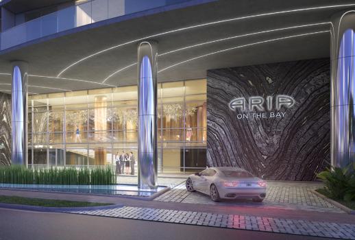 ARIA ON THE BAY – Luxurious apartments with fantastic sea view and Miami city views