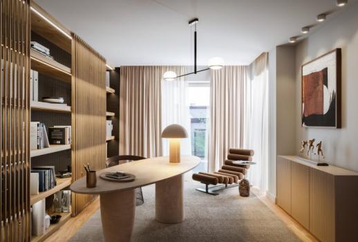 Okouzlující 3-pokojový nový byt s balkonem - QUARTIER NEUE MITTE