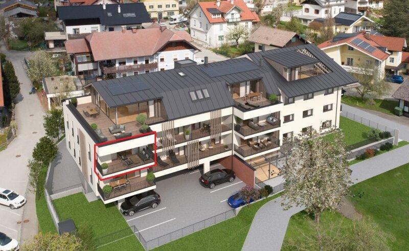 BV Poidl Zell am Moos / Am Irrsee 3-комнатная квартира с балконом