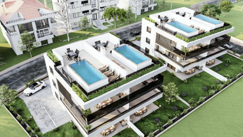 CROATIA/KRK NEW BUILT APARTMENTS WITH SEA VIEW AND POOL !