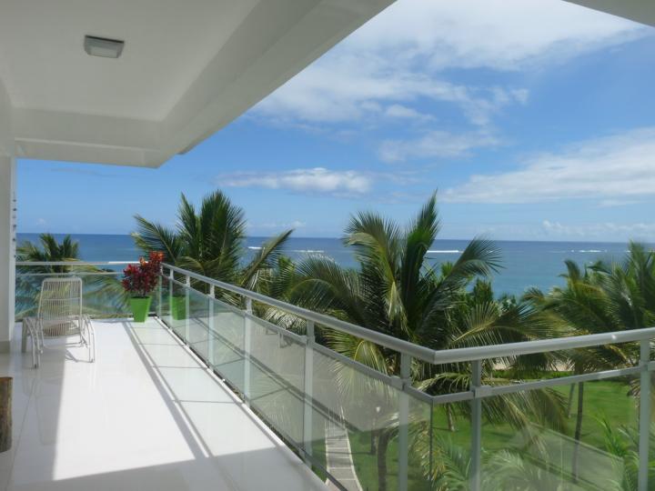 Top-penthouse aan het witte strand van Cabarete