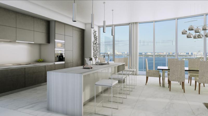 ARIA ON THE BAY – Luxurious apartments with fantastic sea view and Miami city views