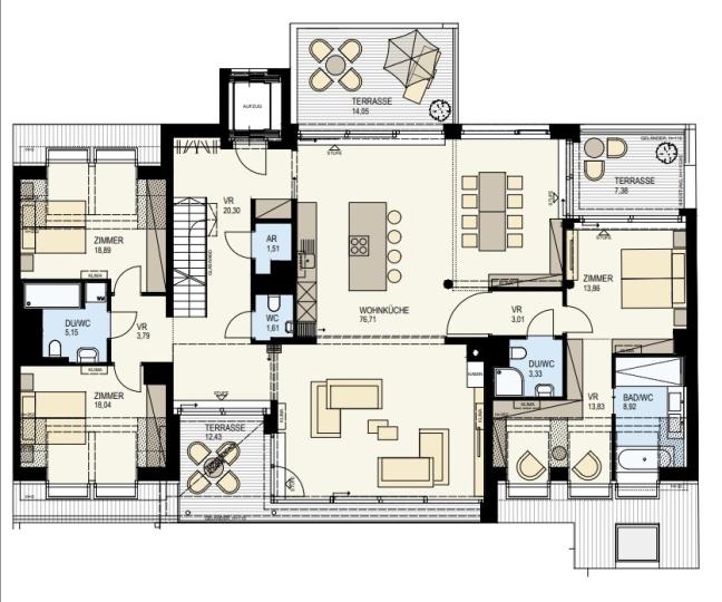 LUKSUS - LOFT PENTHOUSE - MED POOL - SKYLINE OG UDSIGT TIL VAND