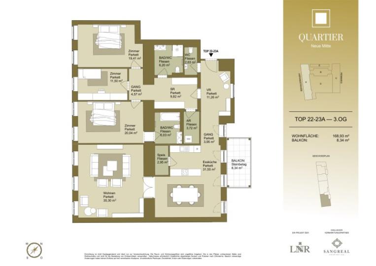 Exclusivo apartamento de 4 habitaciones en un edificio antiguo - QUARTIER NEUE MITTE